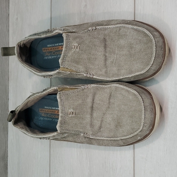 Skechers Mens Relaxed fit Air Cooled Memory foam Loafer Slip on shoes sz 8 - Picture 3 of 12